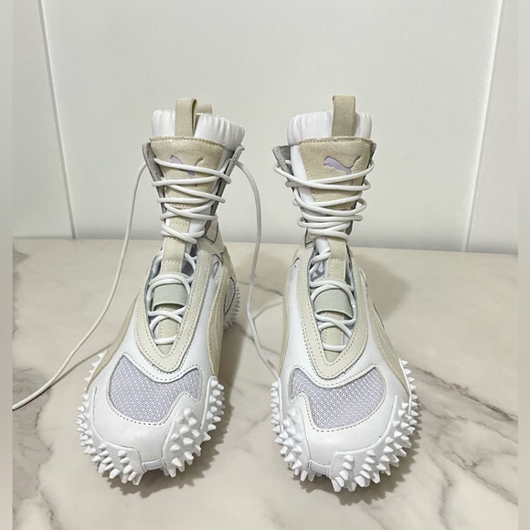 Puma Mostro Mid Sneaker Boot High Top Futuristic Spike Sole 7.5 - Picture 3 of 7